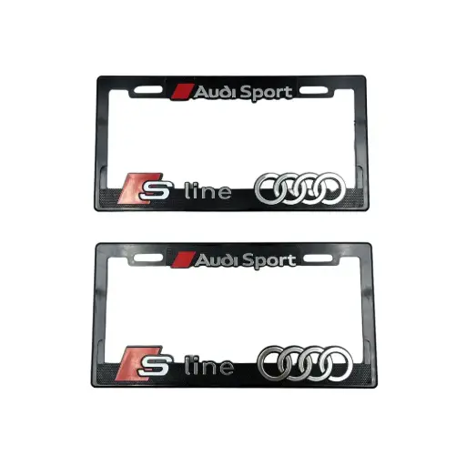 [PRE-AUDISP] Portaplaca premium Audi sport