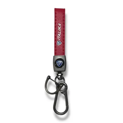 [LLVRM-ITALIKAR] Llavero premium Italika rojo