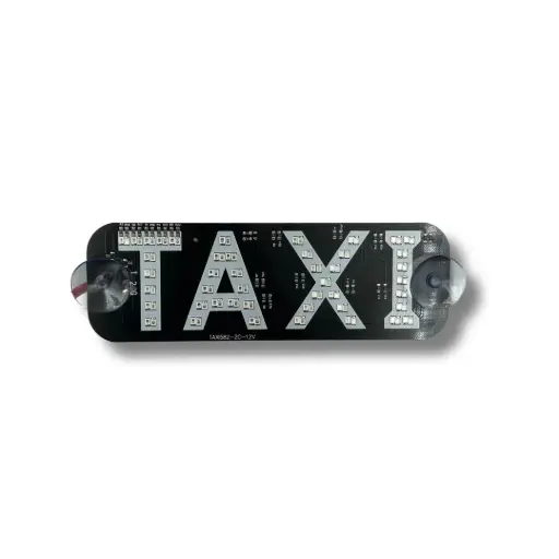 [TX582/WH] Letrero para Taxi luz LED (Blanco)