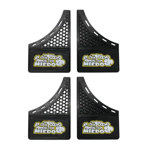 [LDRA-ESCONTODO] Lodera para auto "Es con todo menos con miedo"