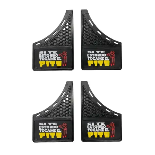 [LDRA-PITO] Lodera para auto "Si te estorbo tócame el pito"