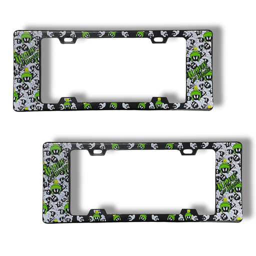 [MARCO-MARVIN]  Portaplaca legal con diseño Marvin