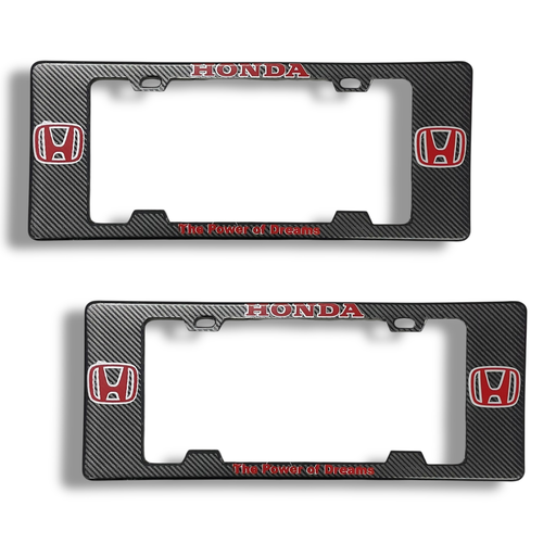 [MARCO-HONDA]  Portaplaca legal con diseño Honda