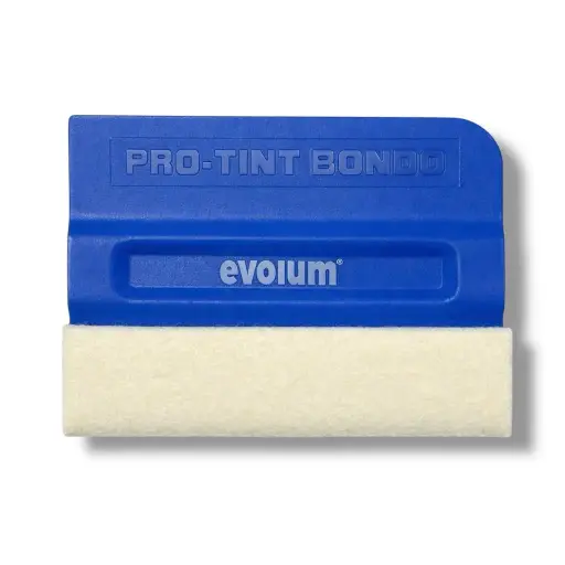 [HE-020] Espátula azul con anti rayaduras blanco 