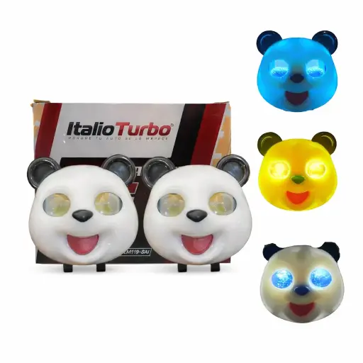 [FALM119-SAI] Faro LED tipo panda bicolor con drl