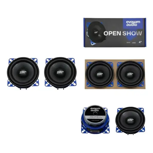 [AU-4 OPEN SHOW 4] Bocinas Open Show 4"