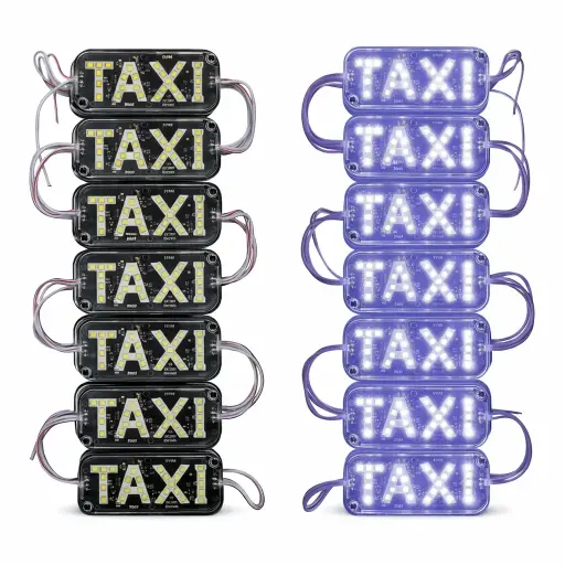 [FML60W-SAI] Modulo LED taxi con funciones blanco (Tira de 20 piezas)