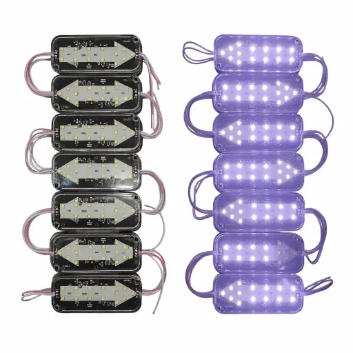 [FML63W-SAI] Modulo LED de flecha con funciones blanco (Tira de 20 piezas)