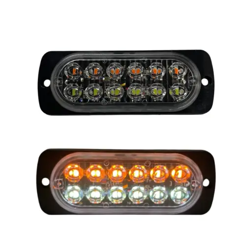 [STR21WYSET-SAI]  Estrobo blanco/ambar con funciones 