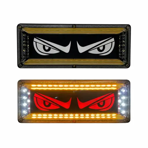 [PLA6788-SAI] Plafón LED tipo ojos enojados para camión
