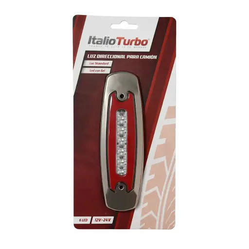 [PLA6809RR-RJE] Plafón direccional tipo Peter bilt rojo