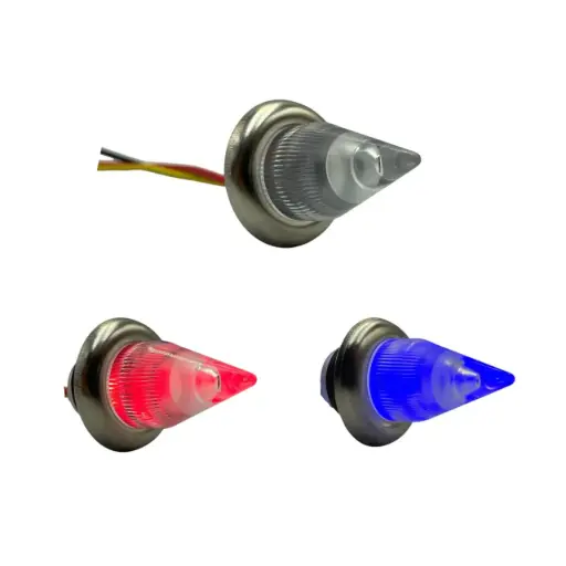 [PLA6790RB-NHY] Plafón mini de pico bolsa de 10 piezas rojo/azul