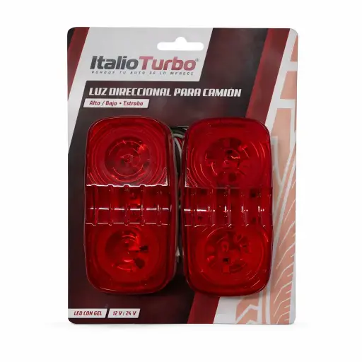 [PLA6800R-RJE] Plafón direccionales LED rojo con arillo 
