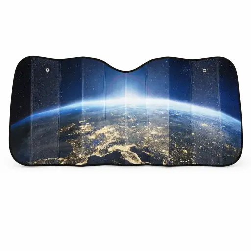 [REN030] Parasol de doble burbuja diseño "Vista Espacial"