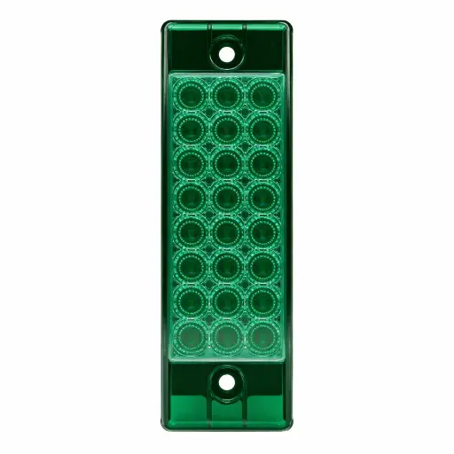 [TR-130 GREEN] Plafón LED chrome matrix Evolum verde