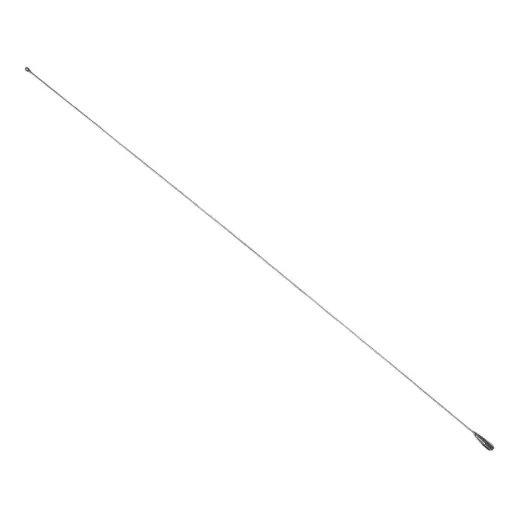 [AN-803] Antena cromada con adaptadores 