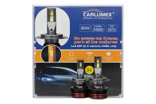[CL-K10WY-H4] Kit Carlumex H4 bicolor 80W 