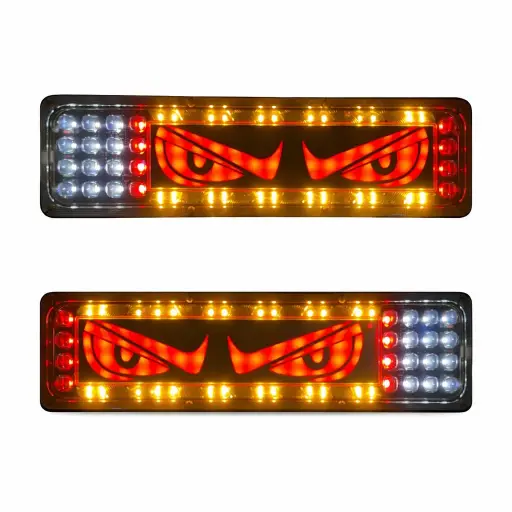 [BD-051] Calavera para Nissan diseño ojos de demonio