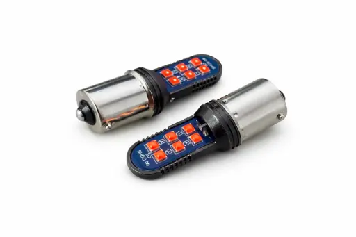 [XD-01-1156R] Foco 12 LED 1156 rojo